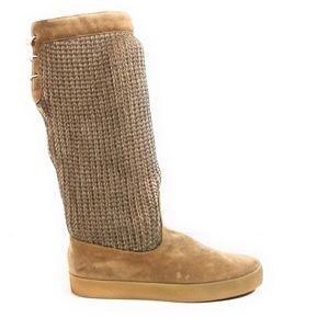 Kate Spade New York Women Suede Knit Cardy Boot 10